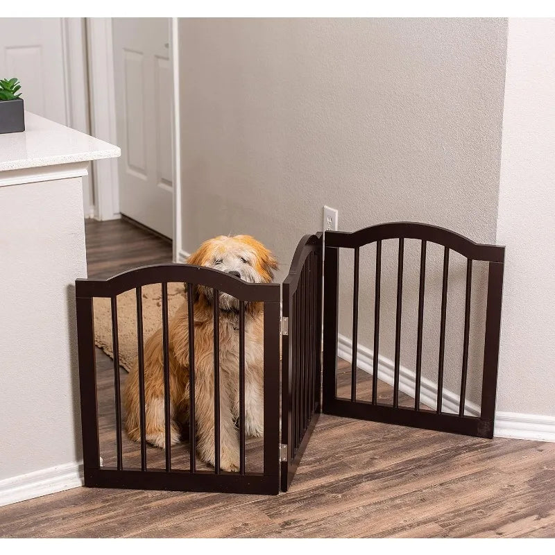 Best Arched Top Dog Gate for The Home, Doorway, Stairs  Small or Older Dogs, Puppies,