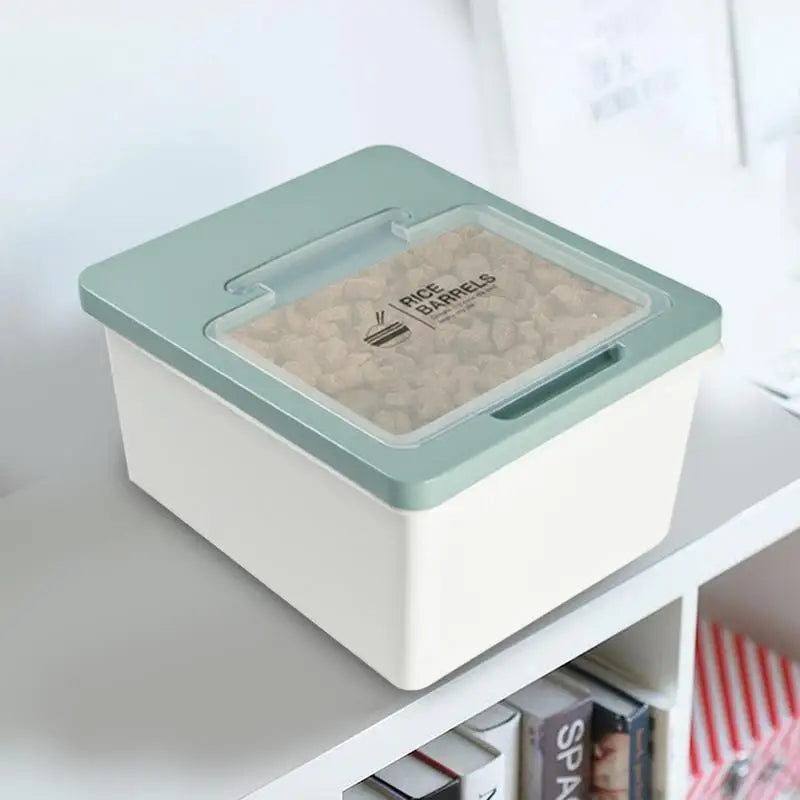 Pet Food Container With Silicone Lip