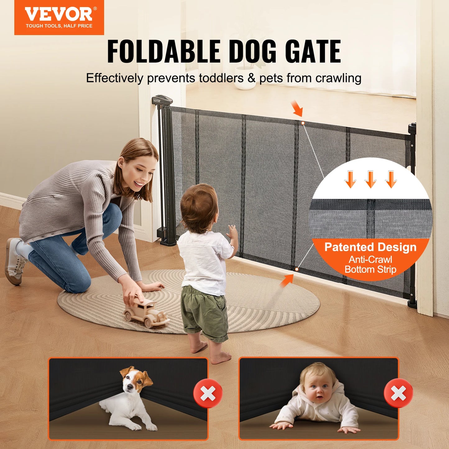 Retractable Baby Gate