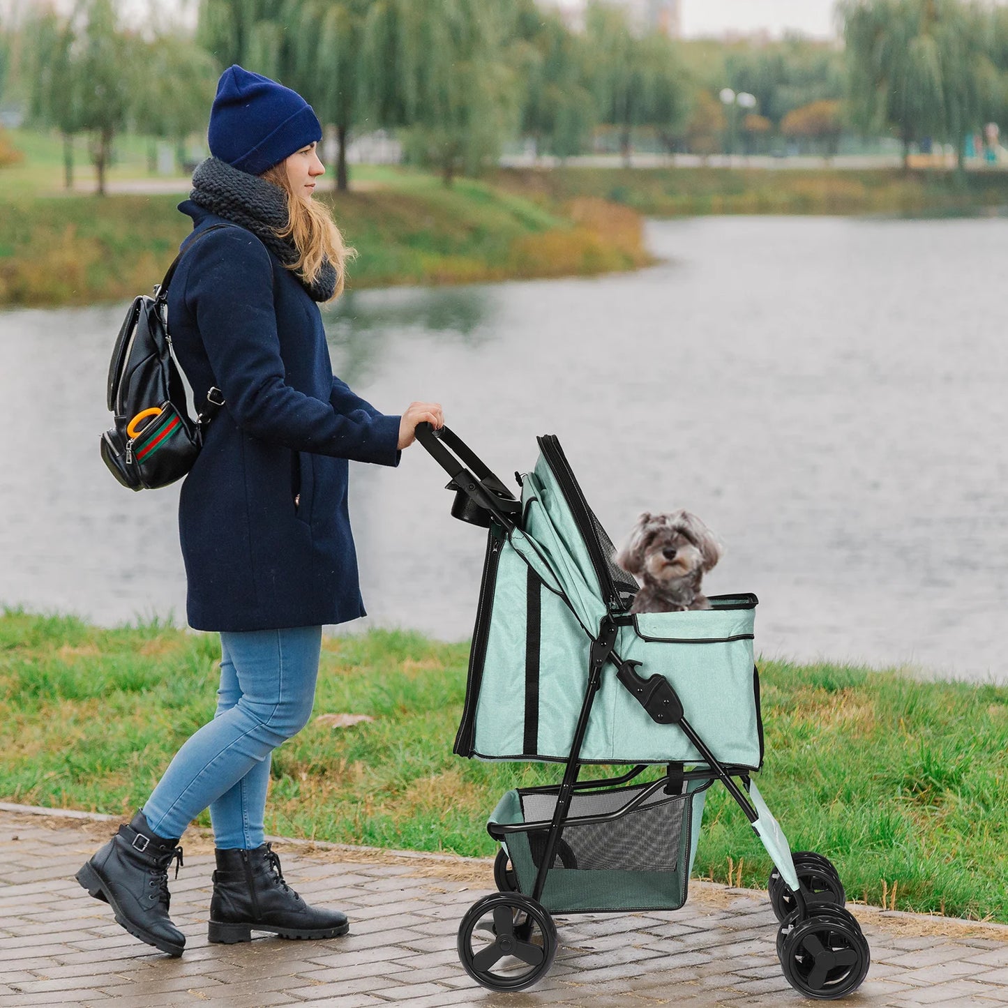 Dog Cat Puppy  Pushchair