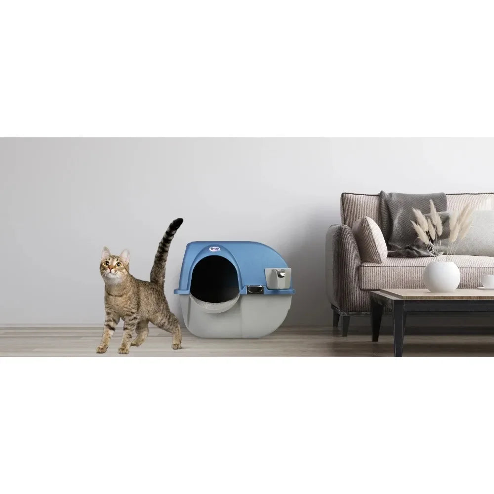 Litter Box for Cats Clean Self Cleaning