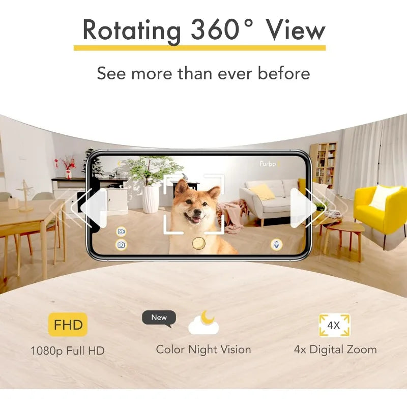 Furbo 360° Dog Camera: