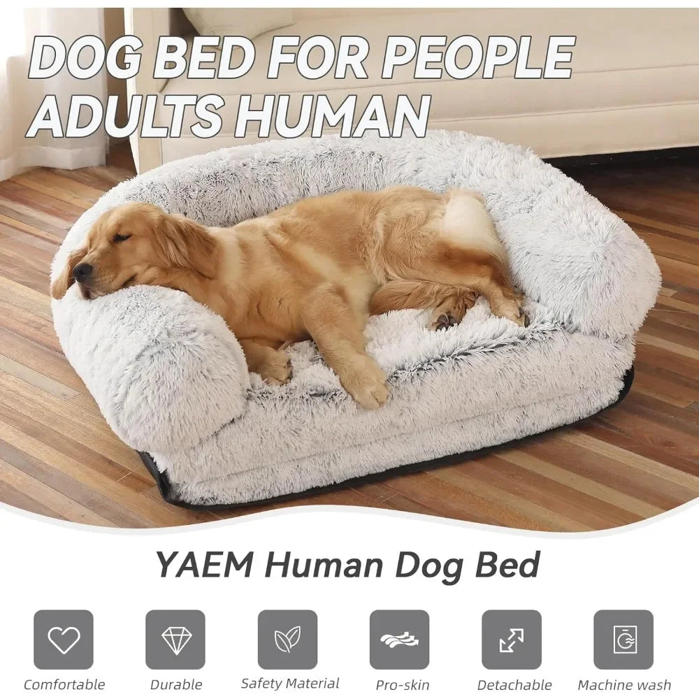 Mattresses Foldable Plush Washable Dog Bed