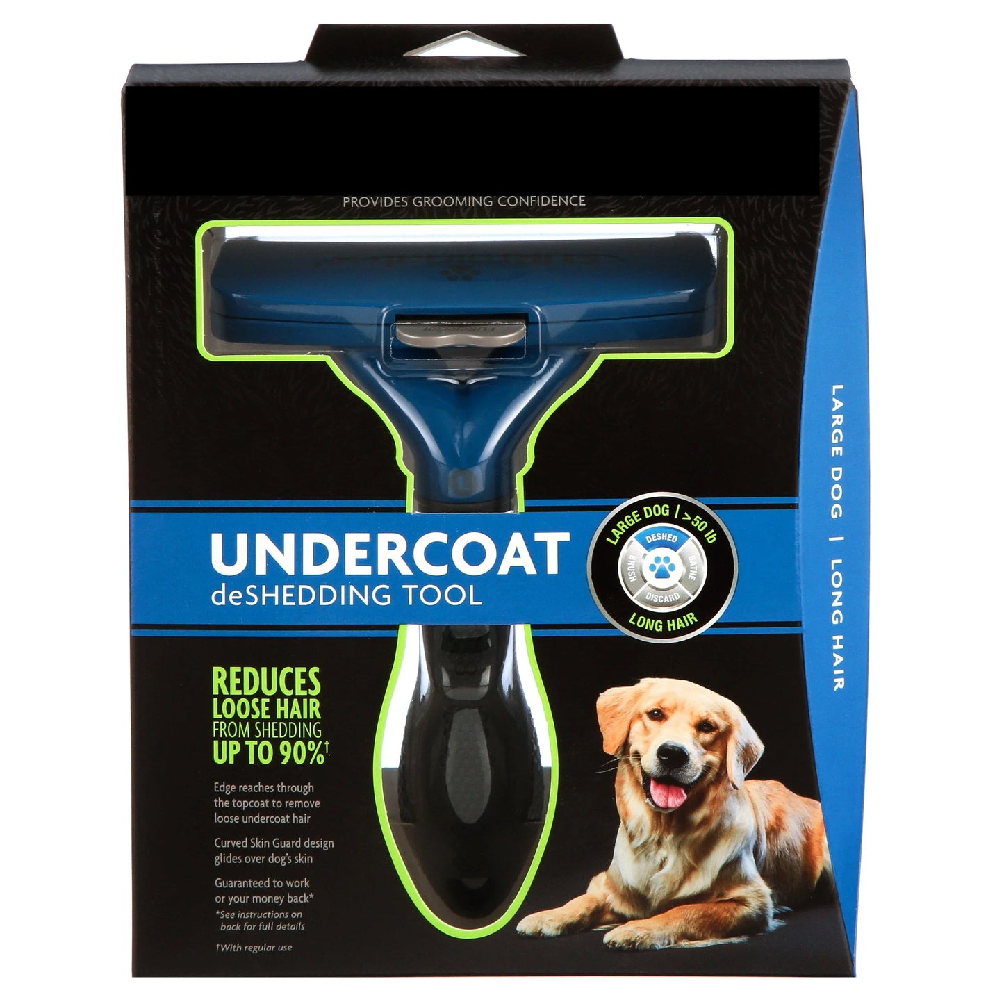 Large Dog Undercoat deShedding Tool,