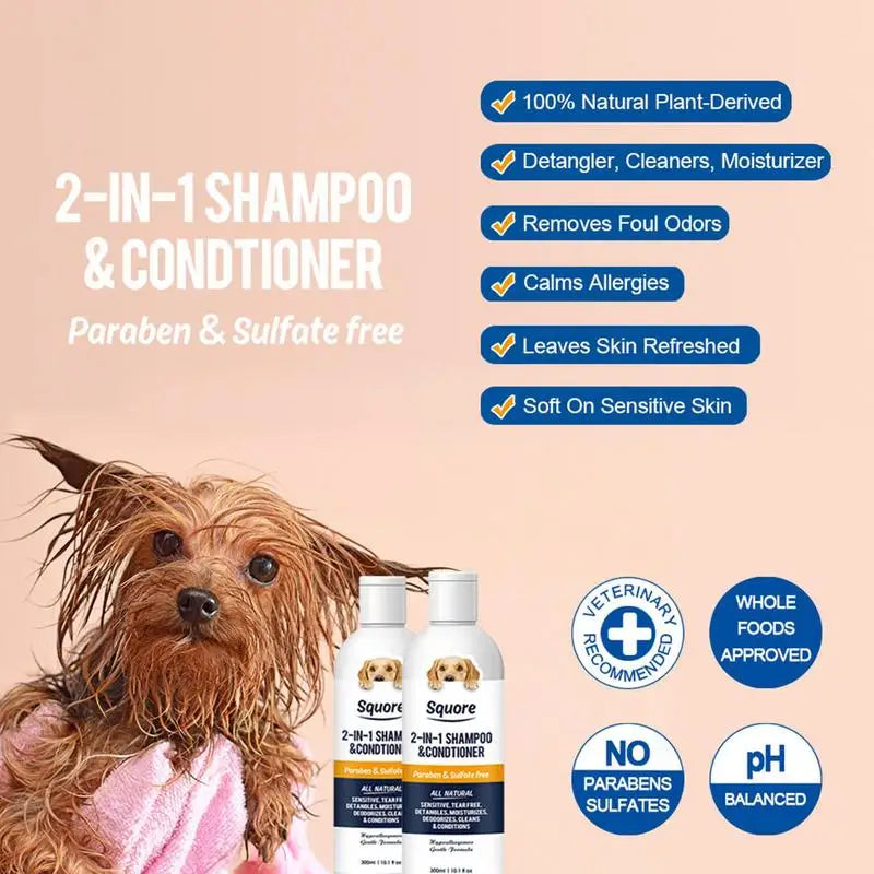 Pet Shampoo And Conditioner 2 In 1