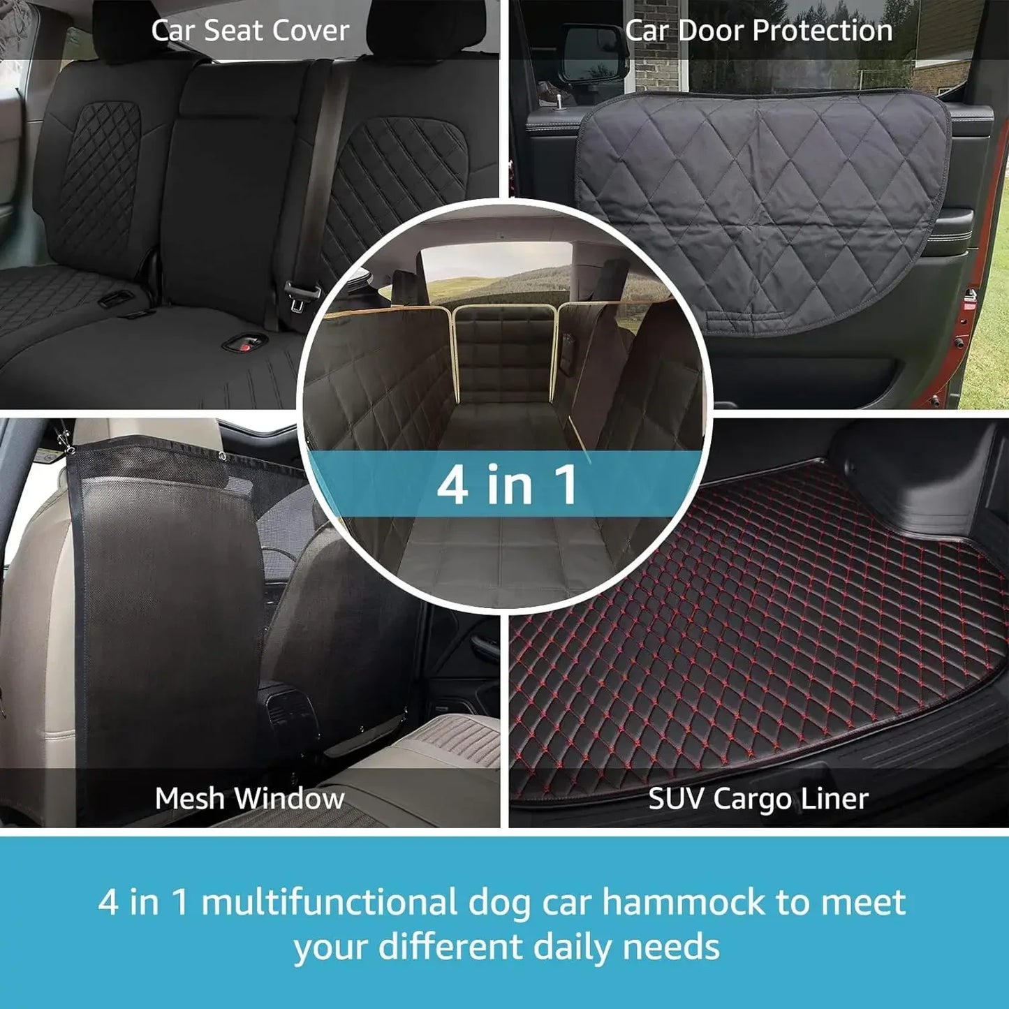 Lassie Dog Hammock for Car,